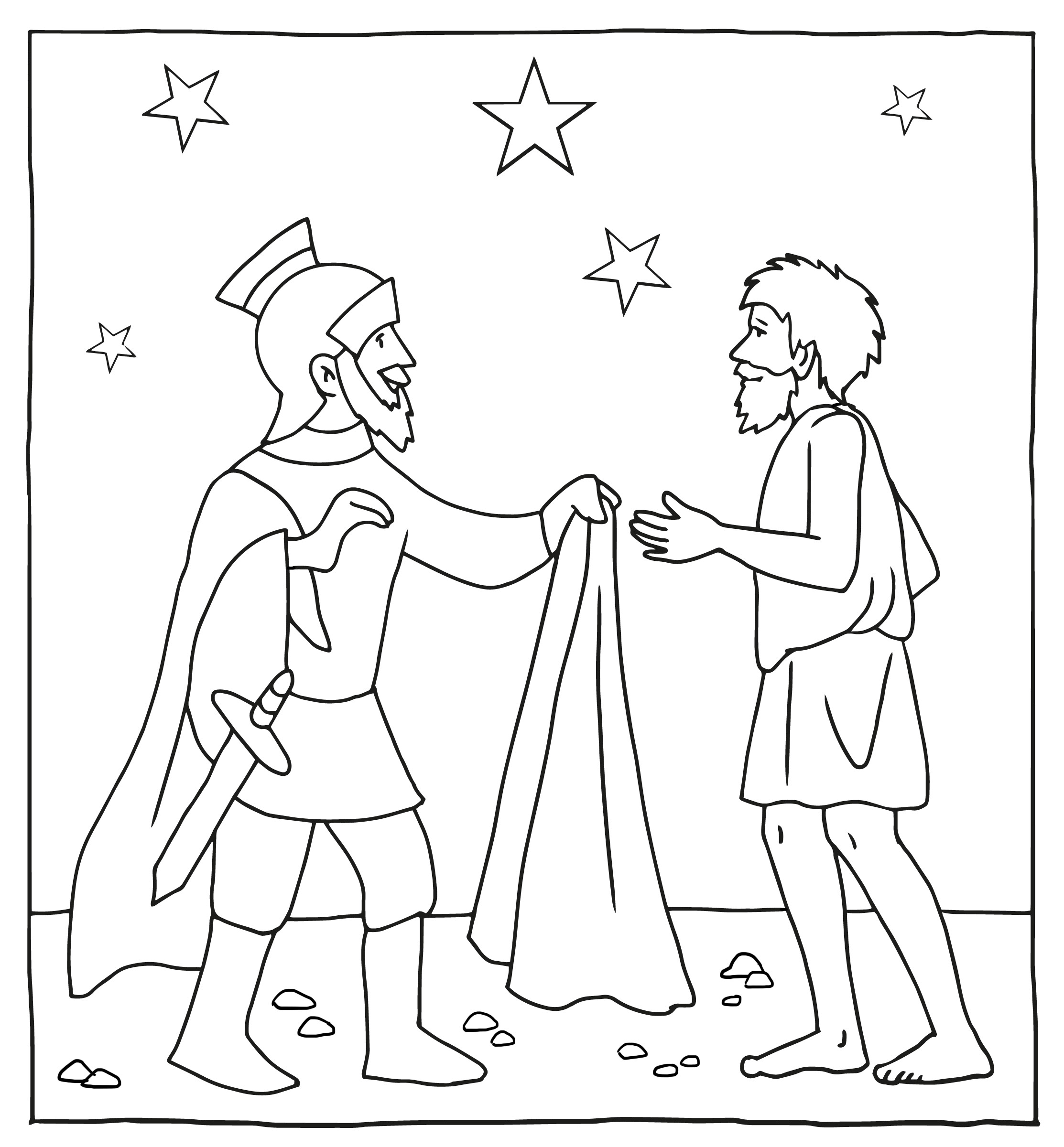 ausmalbilder sankt martin zum ausdrucken