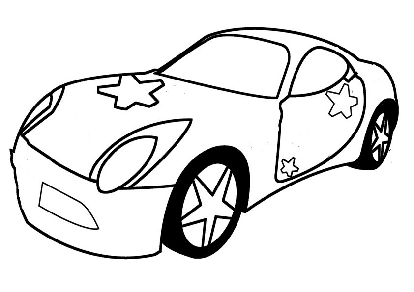 ausmalbilder autos gratis