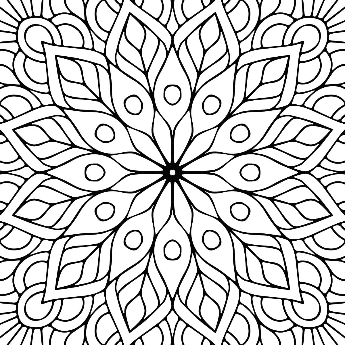 ausmalbilder mandala zum ausdrucken