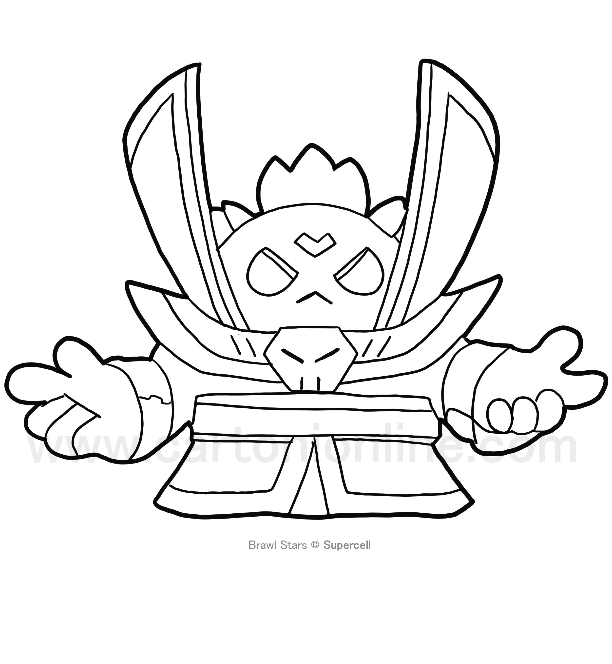 ausmalbilder brawl stars