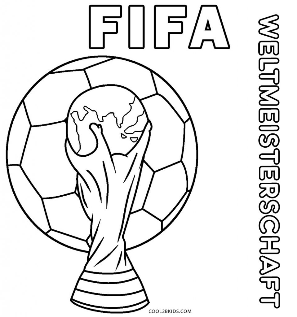 ausmalbilder zum ausdrucken fußball