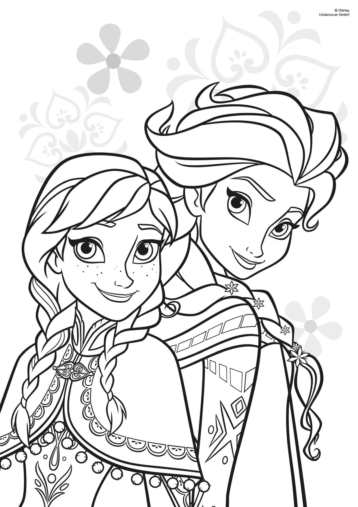 ausmalbilder eiskönigin elsa ausmalbilder