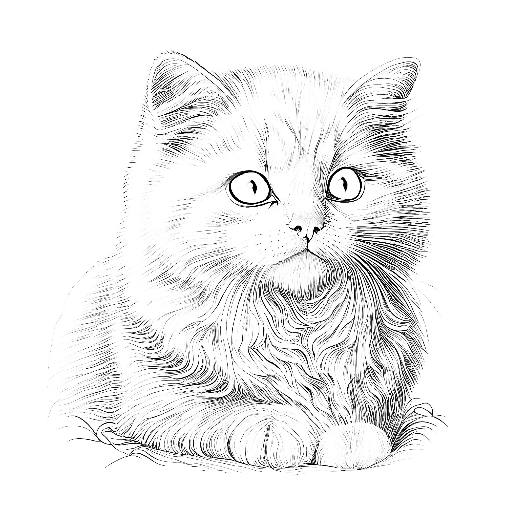 ausmalbilder katze zum ausdrucken