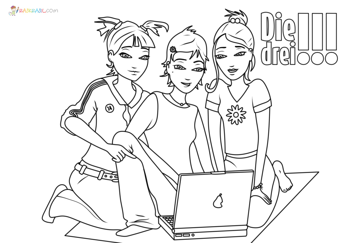 Ausmalbilder Die Drei Ausrufezeichen