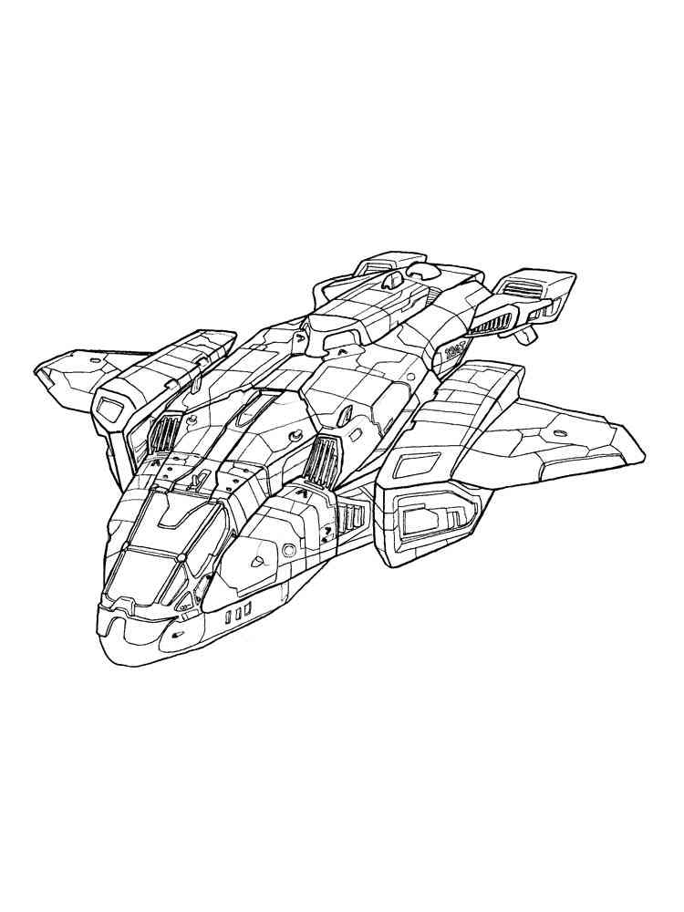 ausmalbilder raumschiff