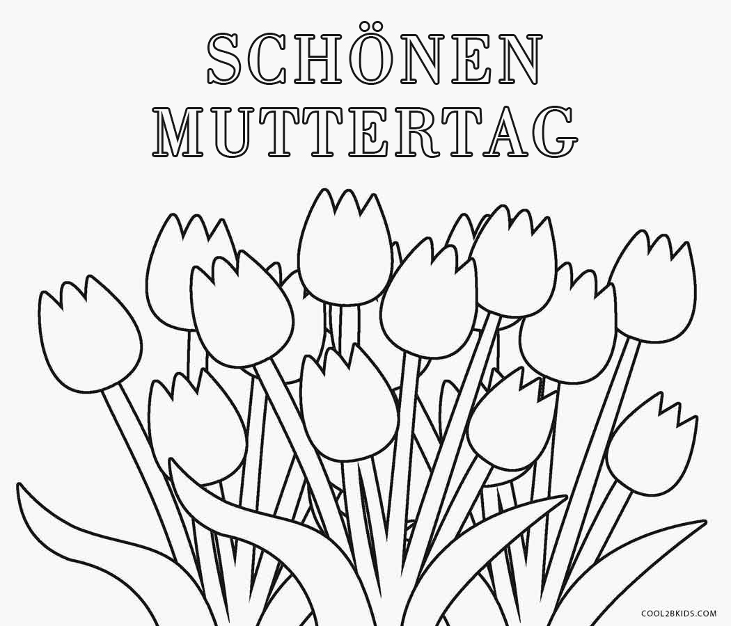ausmalbilder für muttertag