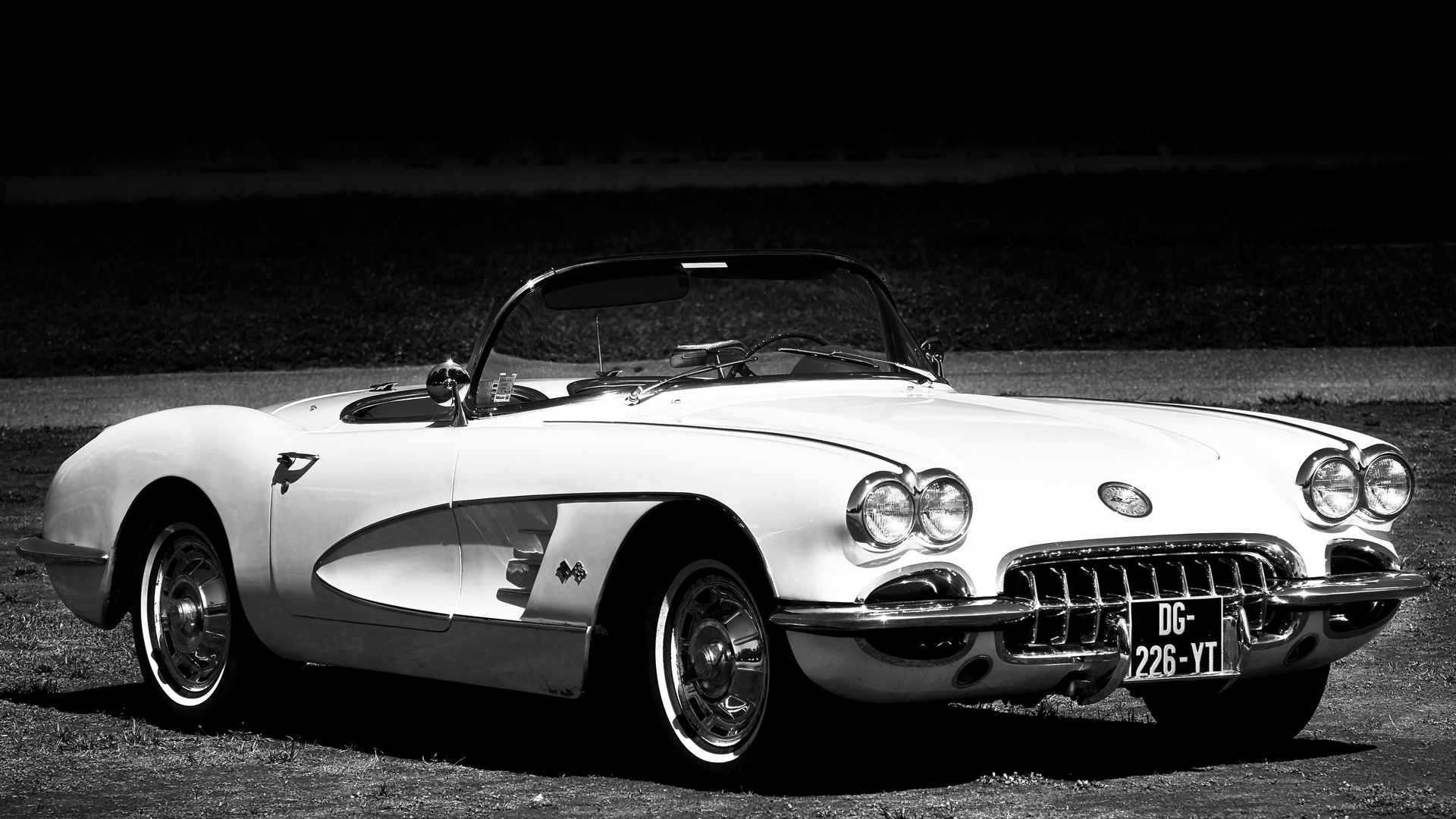 schwarz weiß bilder auto