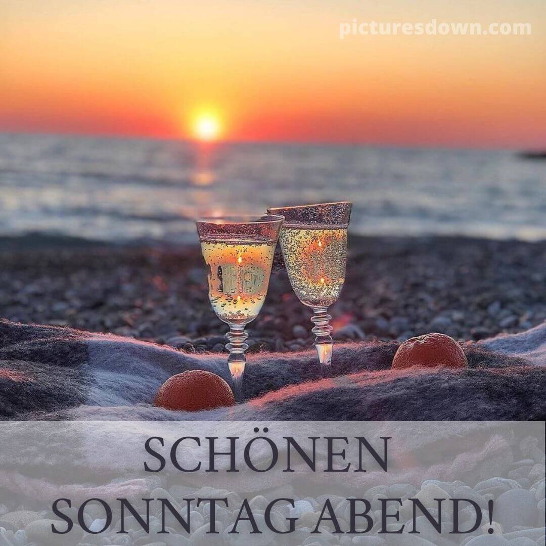schönen sonntag abend bilder kostenlos
