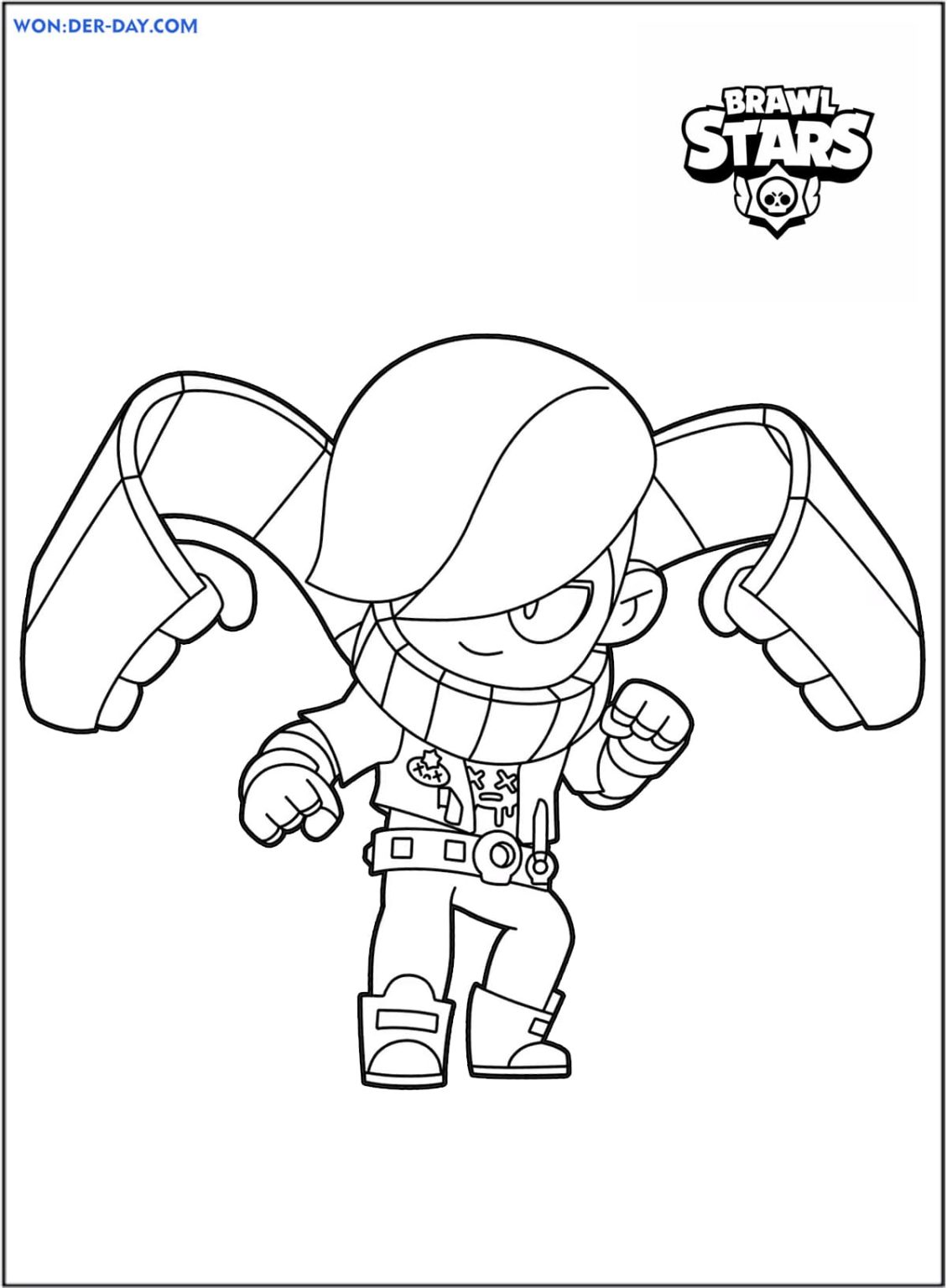 ausmalbilder brawl stars