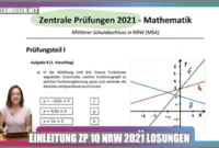 Zp 10 Nrw 2026 Zp 10 Nrw Mathe Aufgaben