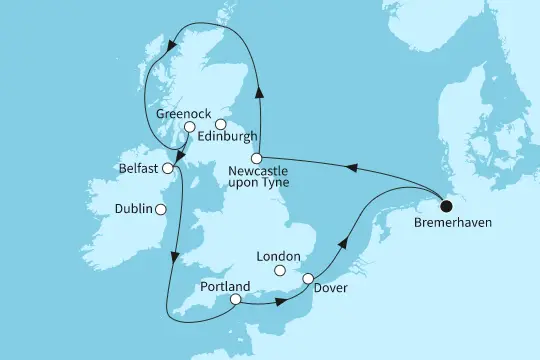  Mein Schiff Irland-Kreuzfahrt: Routen & Angebote 2024 - Kreuzfahrt.org 