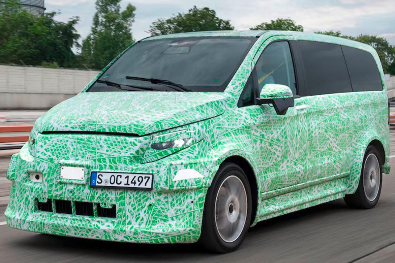 Neuer Vito 2026 2024 Mercedes-benz Vito Facelift Spied Hiding Its New Face