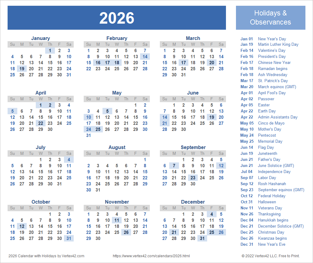  Foto zu 2026 Calendar Templates and Images 