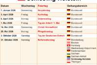 Weihnachtsferien Schleswig Holstein 2026 Ferien schleswig-holstein 2026