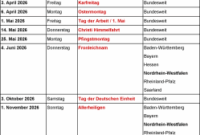 Kalender Nrw 2026 Mit Ferien Und Feiertagen Kalender 2026 Nrw Kostenlos: Ferien-übersicht, Feiertage, Pdf-vorlagen