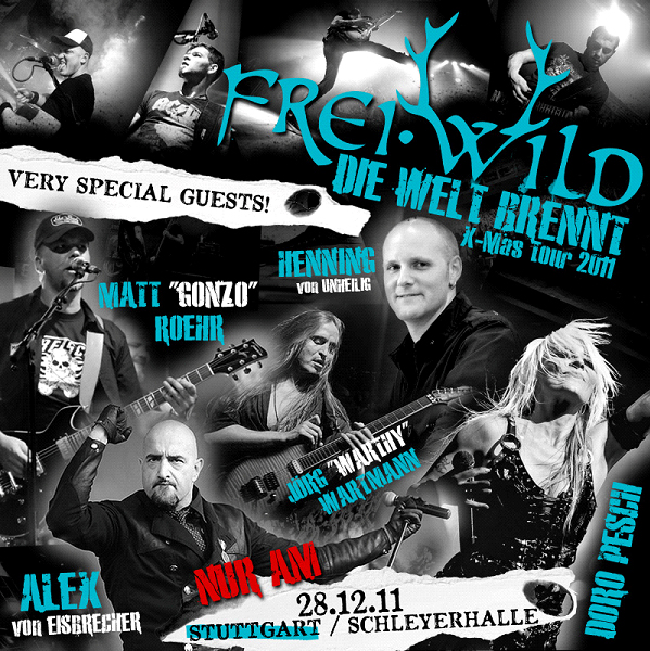 Freiwild Stuttgart 2026 Frei.wild Tour Announcements 2025 & 2026, Notifications, Dates