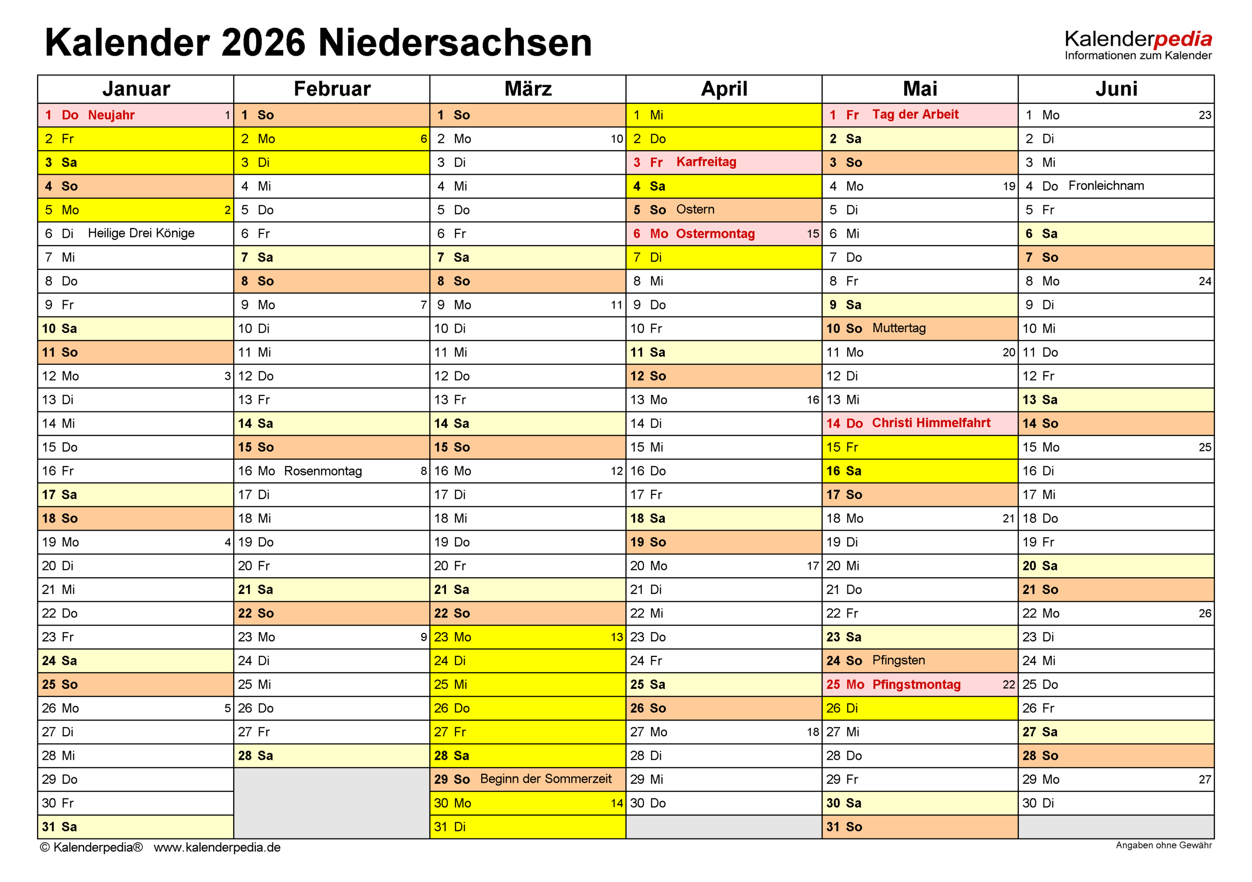 Schulferien In Niedersachsen 2026 Ferien in Niedersachsen Im Schuljahr 2026/27