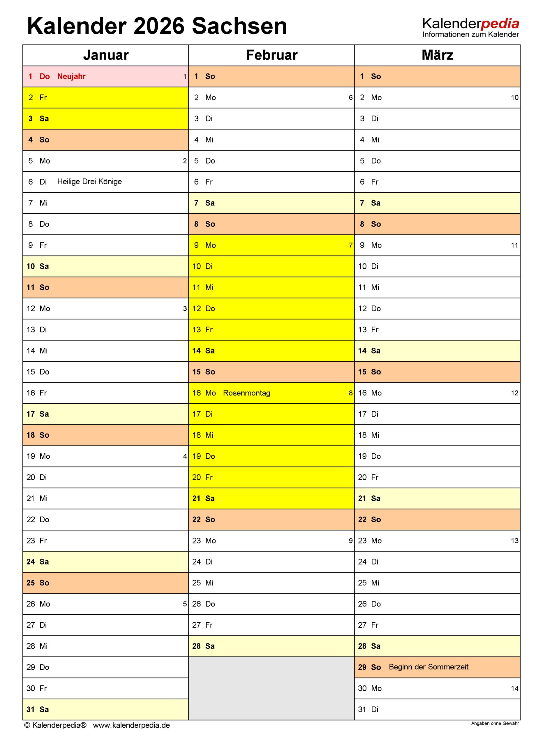 Sommerferien 2026 Sachsen-anhalt Feiertage 2026 Saarland + Kalender