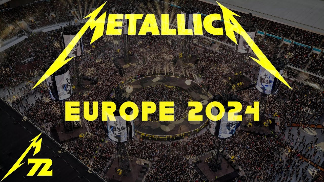  Metallica - M72 European Tour 2024 - The Concert - YouTube Motiv 