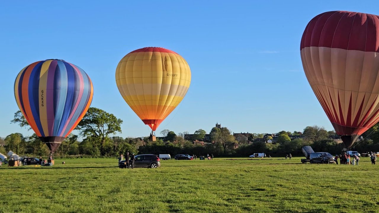 Ballonglühen 2026 Termine Erste Ballonfahrt 2024 Heißluftballon Fsv Münster Bib-ballon