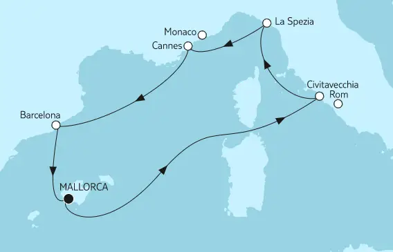 Mittelmeer Kreuzfahrt Mein Schiff 2026 mein schiff Westliches mittelmeer-kreuzfahrt: Routen & Angebote 2023/ …