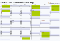 Ferien Kalender 2026 Bw Kalender 2026 Baden-wuerttemberg Pdf Und Jpg Im Din A4-querformat Ferien Kalender 2026 Bw Kalender 2026 Baden-wuerttemberg Pdf Und Jpg Im Din A4-querformat