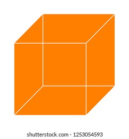  Vector Cube Illustration Stock Vector (Royalty Free) 1253054593 Motiv 