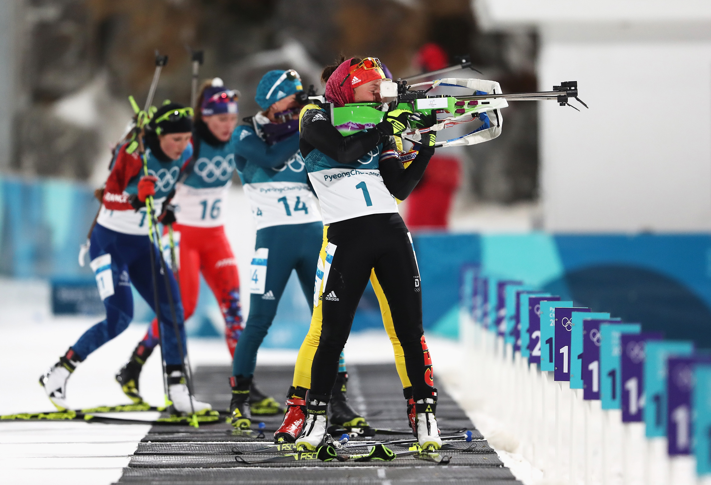  Foto zu PyeongChang 2018/Biathlon/Women’s 12.5km Mass Start Photos - Best 