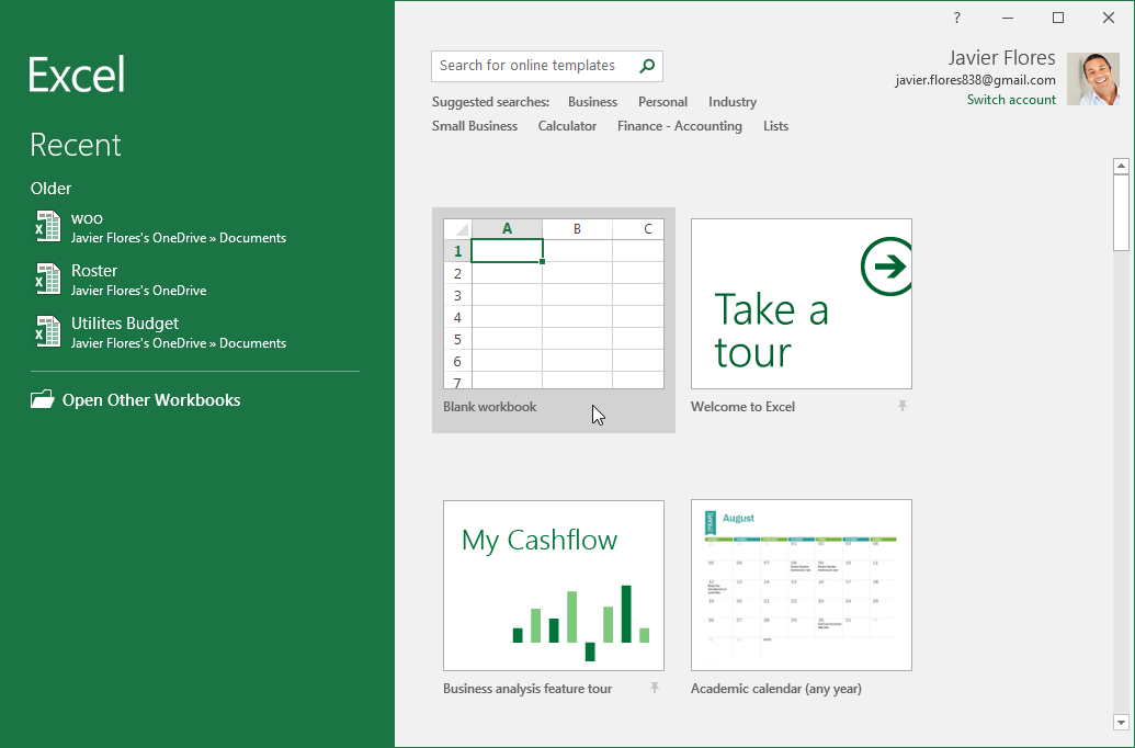  Excel 2016: Getting Started with Excel Bildidee 