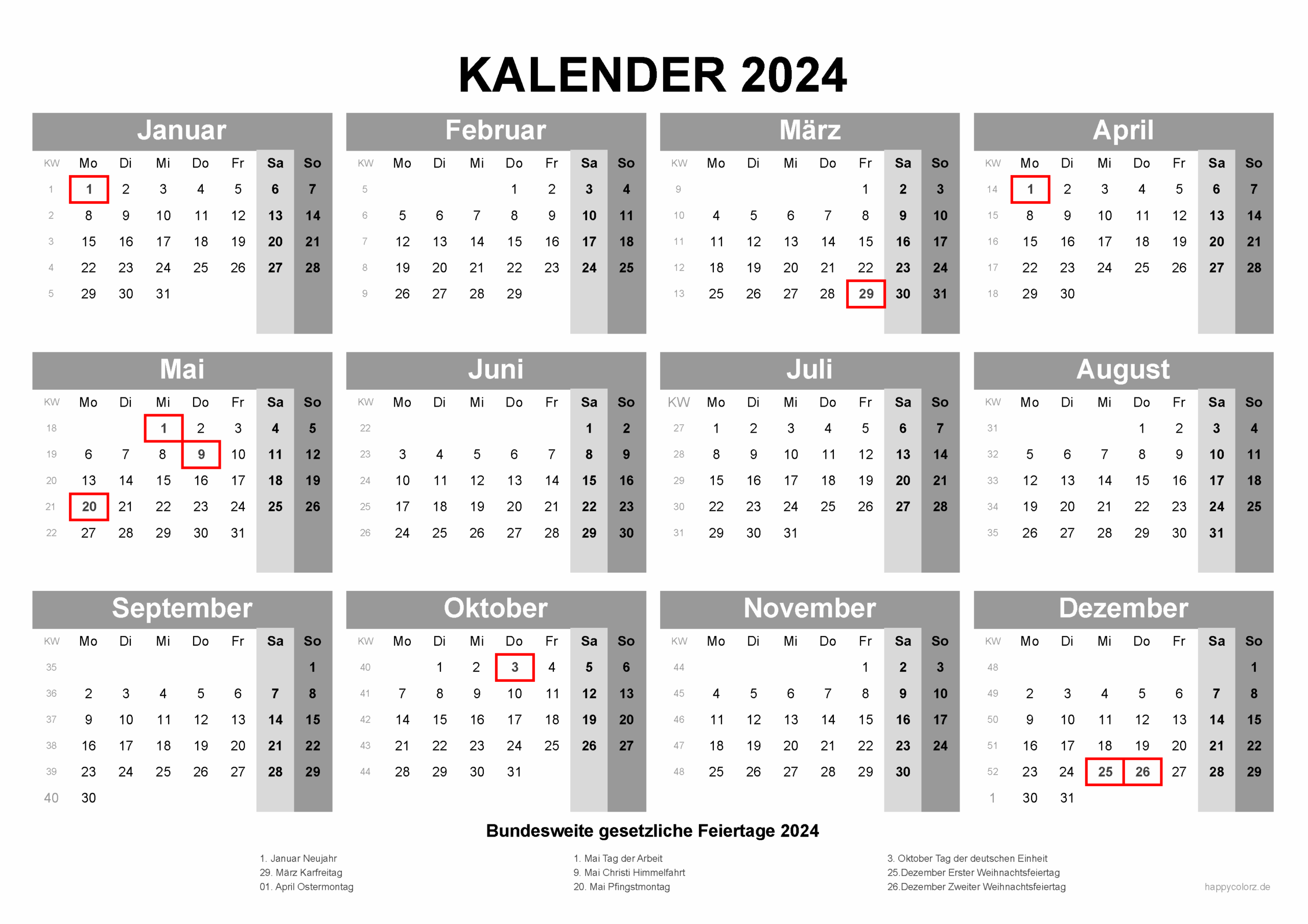 Kalender Mit Feiertagen 2026 Bayern Kalender Tahun 2024 Lengkap Dengan Pasaran Image To U