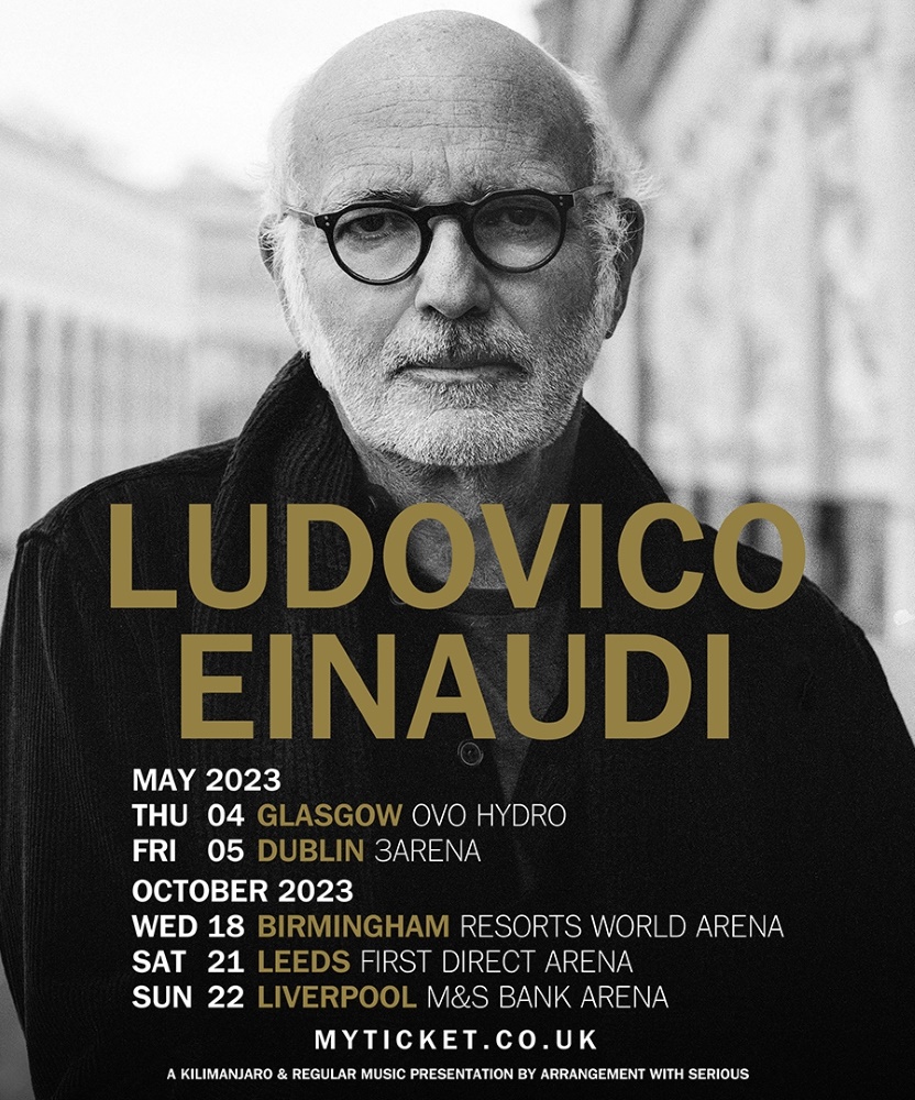 Ludovico Einaudi Tour 2026 ludovico einaudi