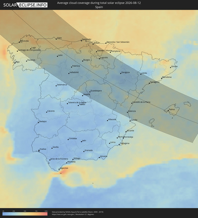  Totale Sonnenfinsternis vom 12.08.2026 Illustration 