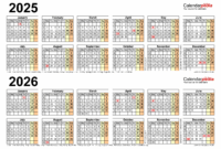 2026 Toyota Sienna Free Printable Calendar 2026 (week Starts From Monday) – Free-calendar.su