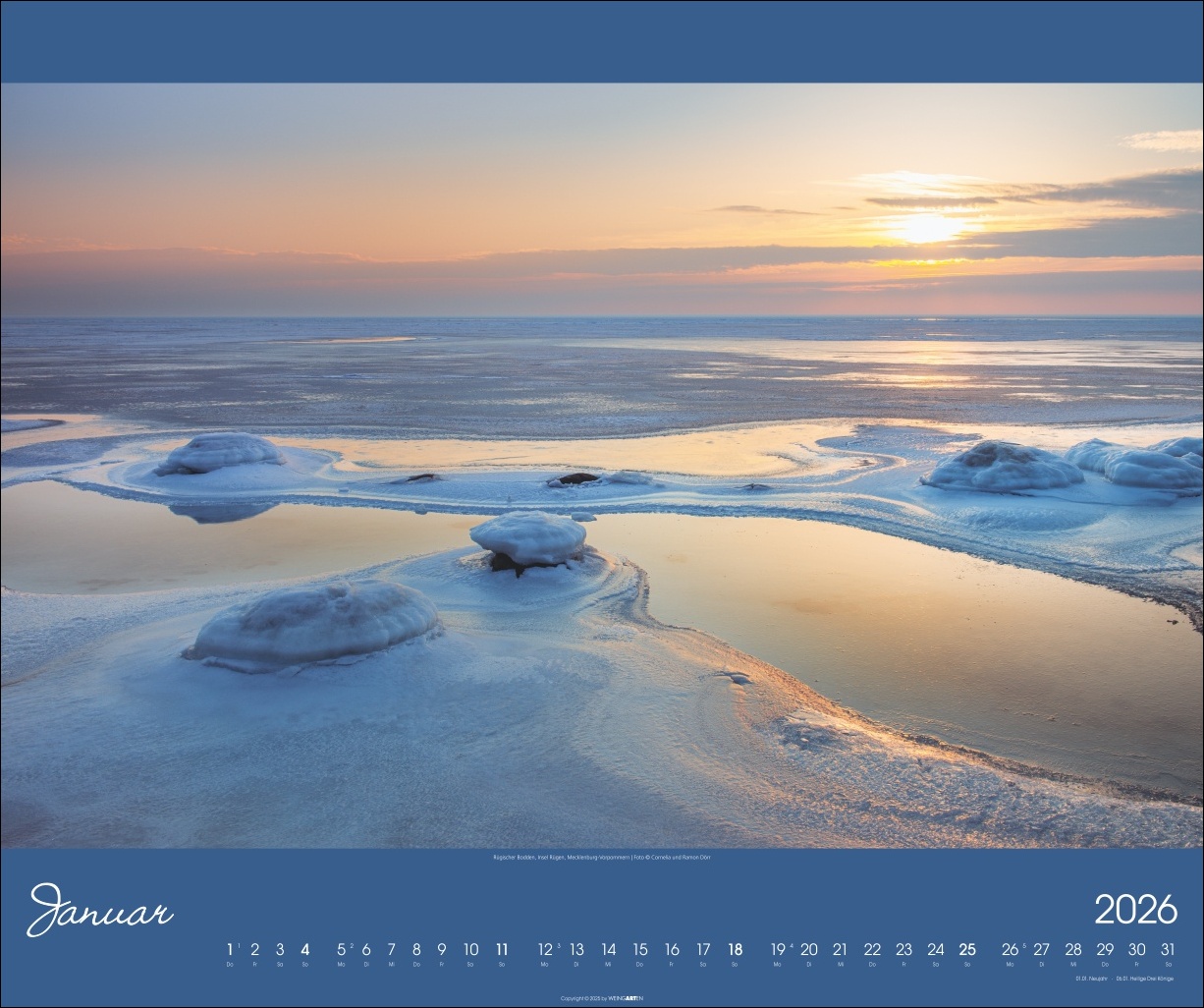  Kalender Ostsee 2026 online kaufen Motiv 