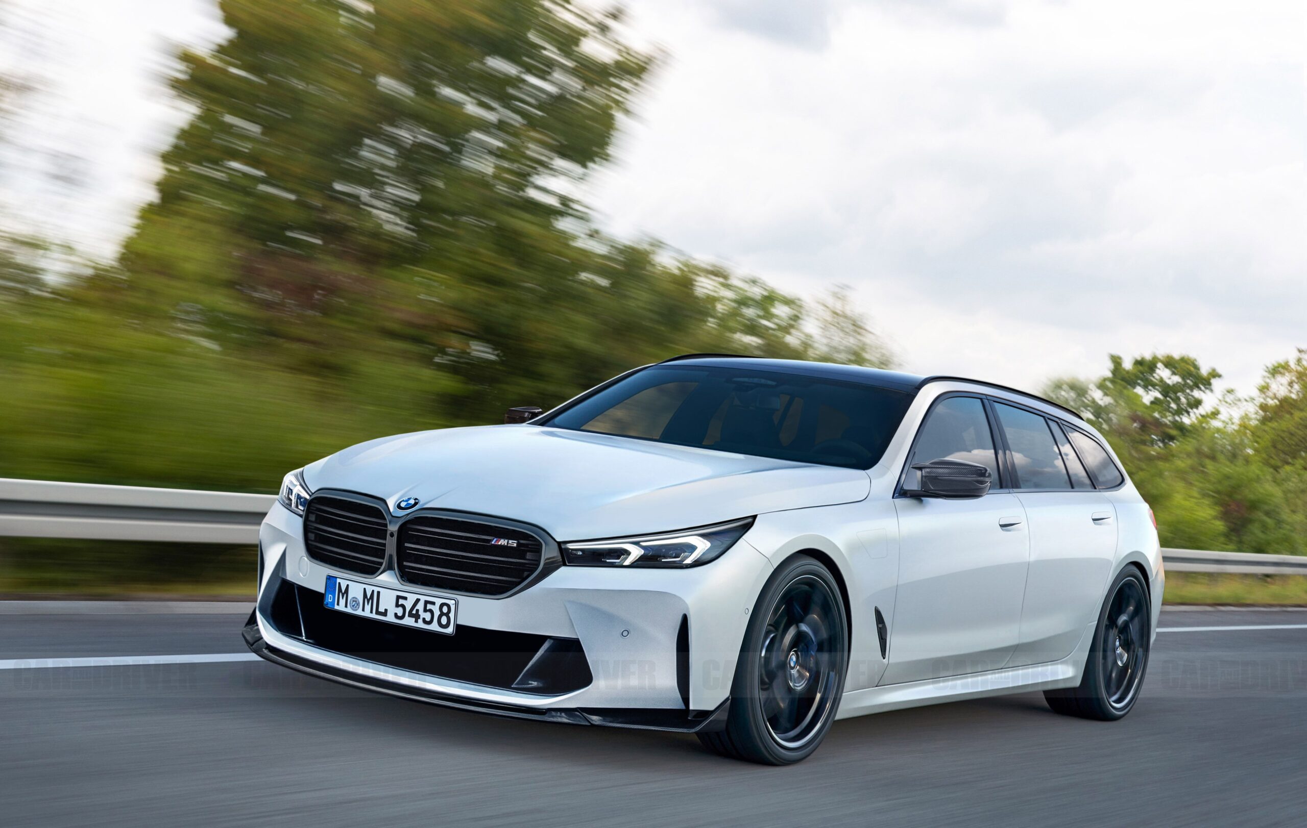  Next BMW M5 Could Come to America as a 735-HP Plug-In-Hybrid Wagon Illustration 