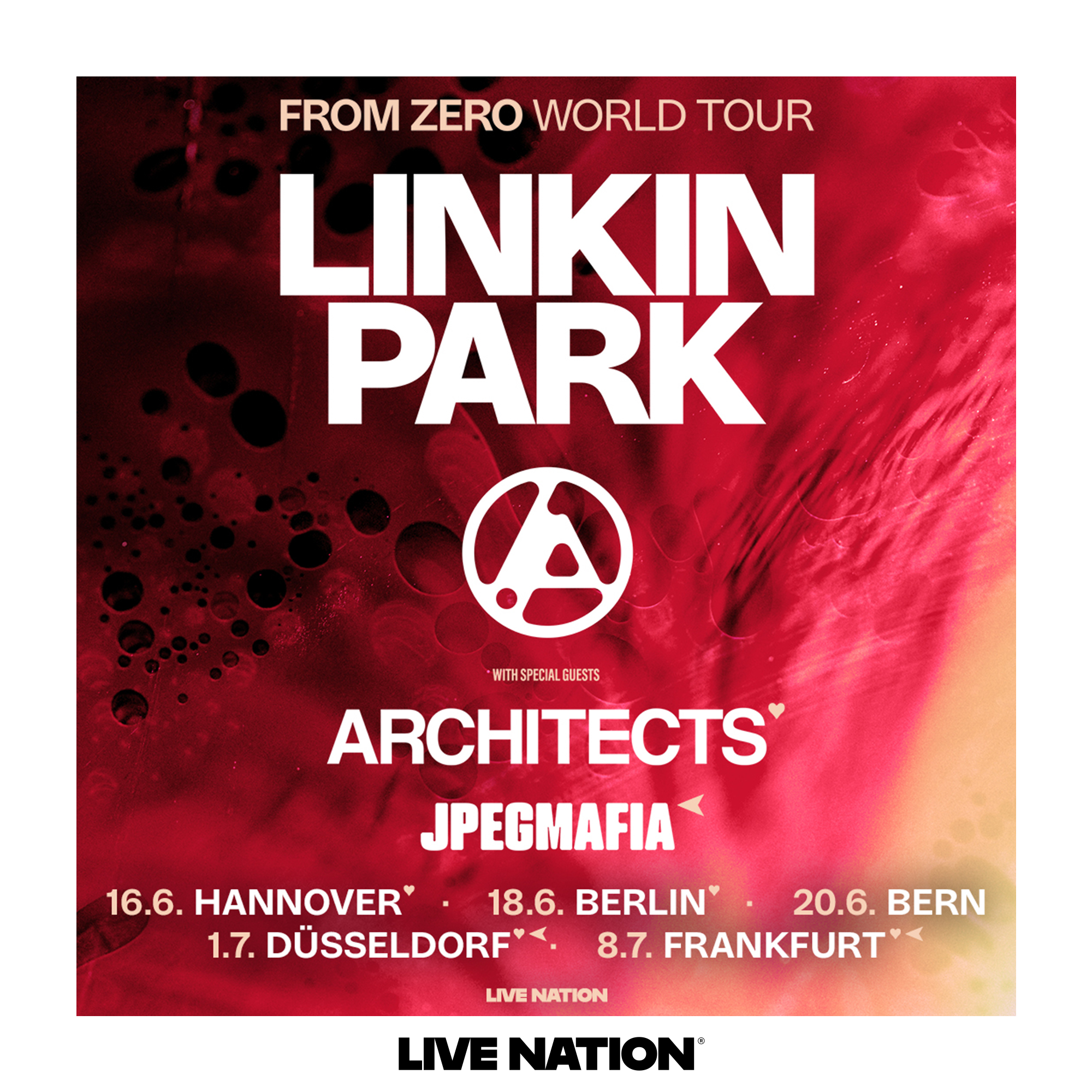  Linkin Park: Zwei Deutschland-Konzerte für die Tour 2026 Motiv 