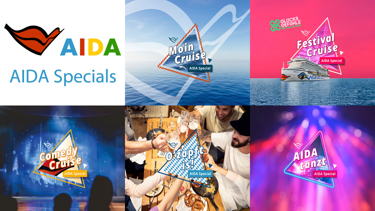  Aida theme cruises 2024 - an overview Motiv 