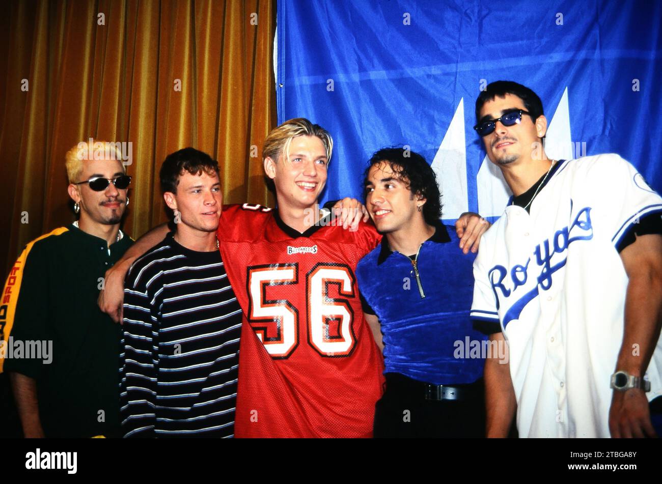  Foto zu Backstreet Boys, amerikanische Boygroup, Deutschland um 1997 Stock 