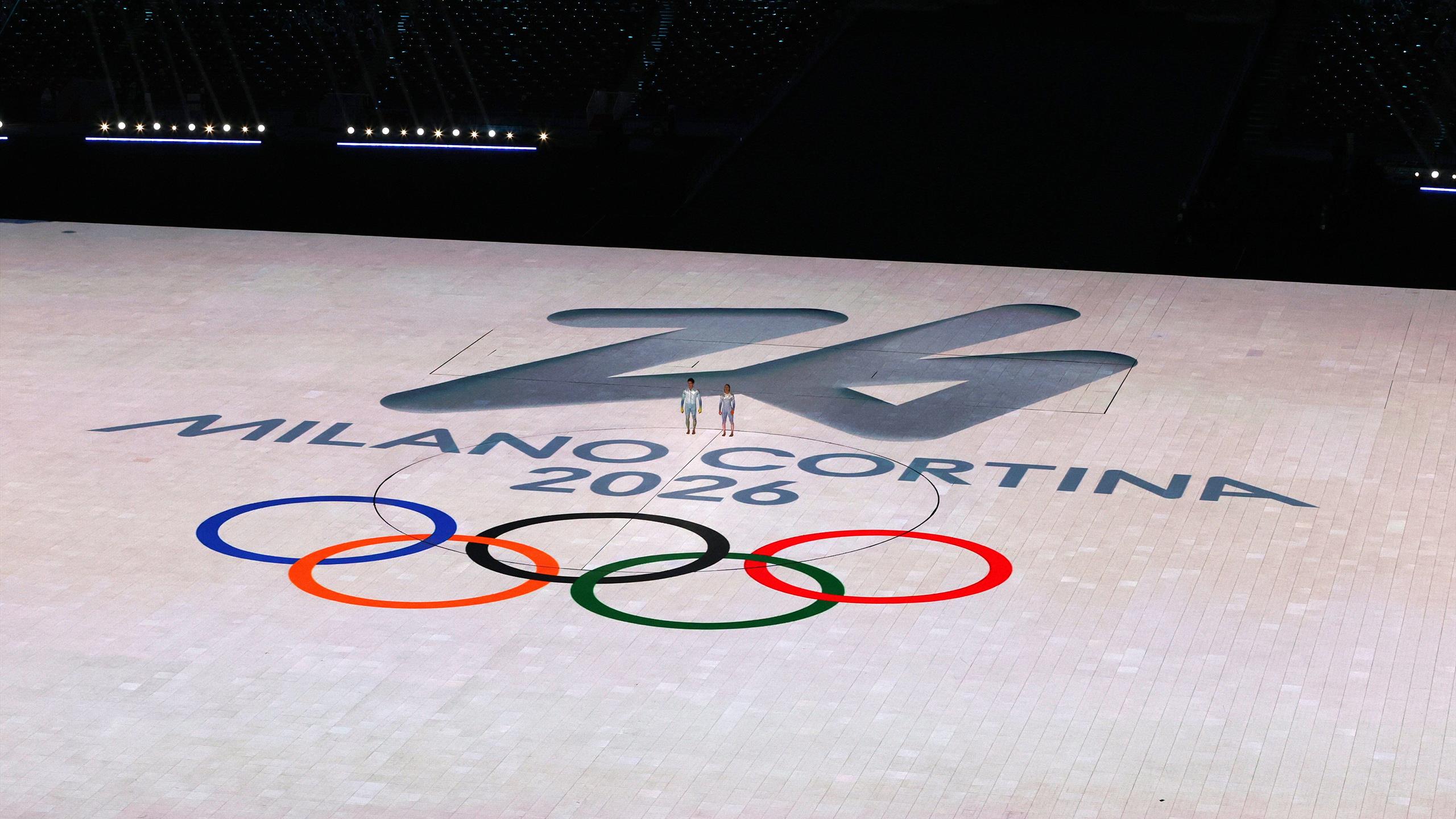  Olympia 2026: Winterspiele in Mailand und Cortina d'Ampezzo - umjubelte Motiv 