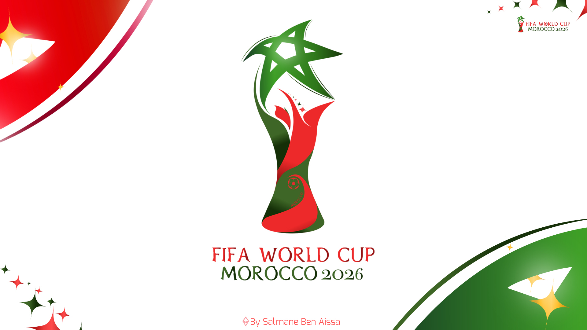  Foto zu Fifa World Cup Morocco 2026 propsotional Logo . :: Behance 