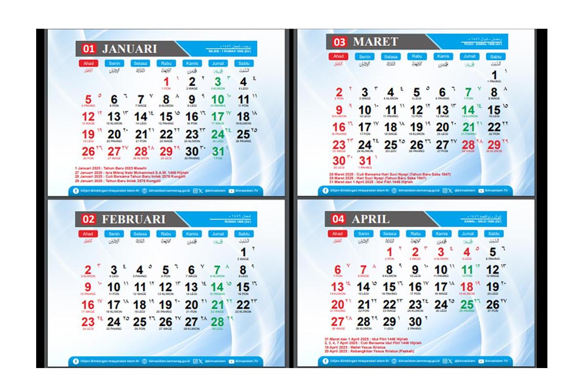 Kalender 2026 Rlp Feiertage Kalender 2025: Sejumlah Libur Nasional Dan Cuti Bersama Tahun Depan