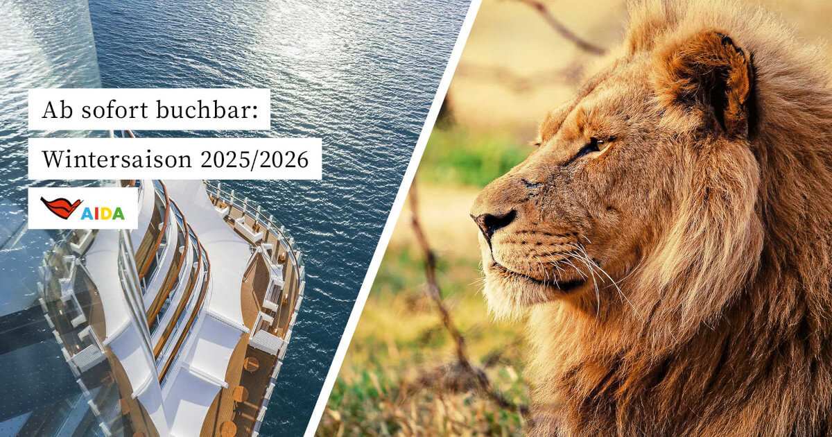  AIDA Winter 2025/2026: Traumziele mit AIDA entdecken Bildidee 