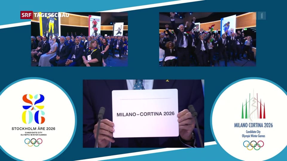  Foto zu Tagesschau - Olympische Winterspiele 2026 - Play SRF 