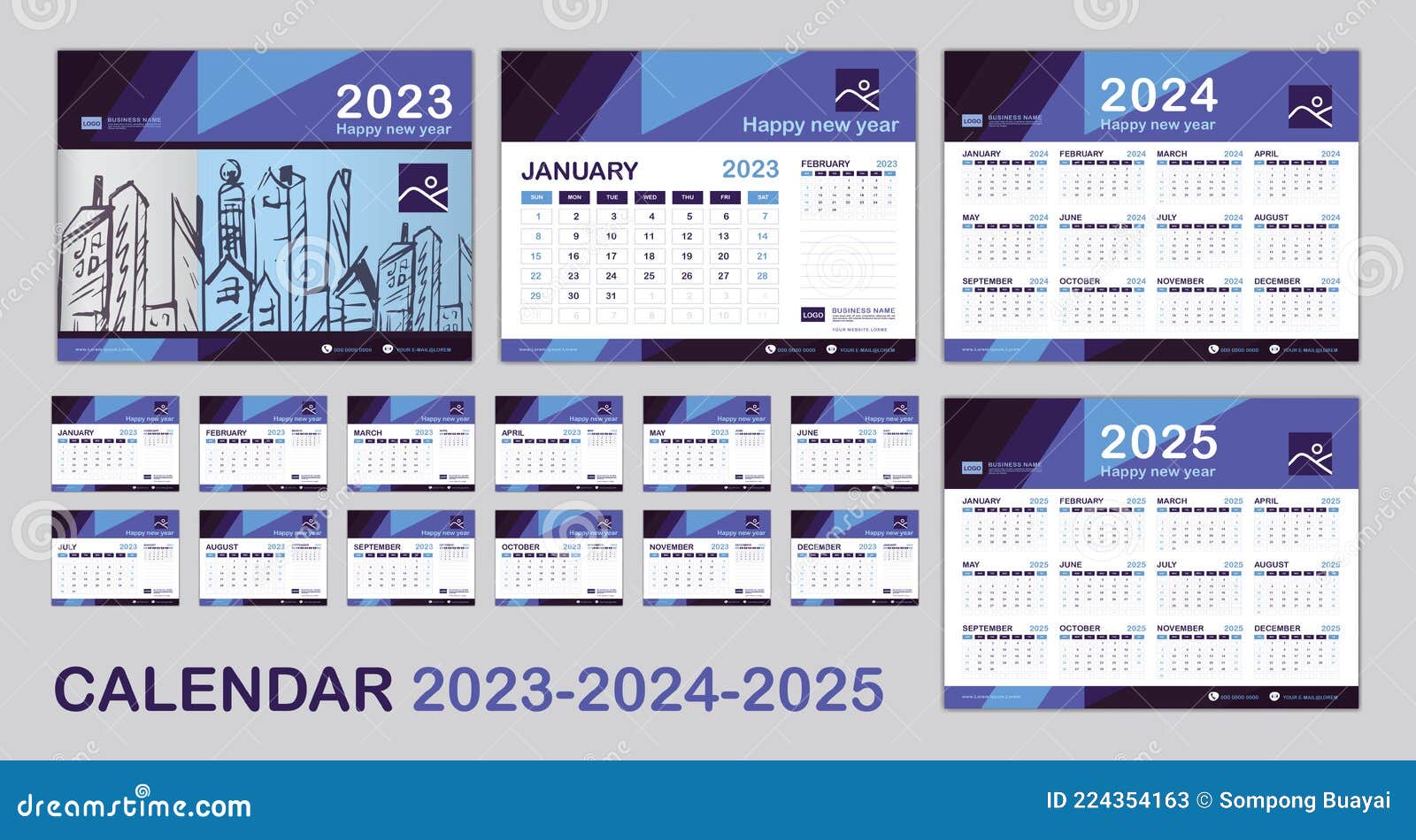 Small Desk Calendar 2025 Set Desk Calendar 2025 Template-style18 13100216 Vector Art At Vecteezy