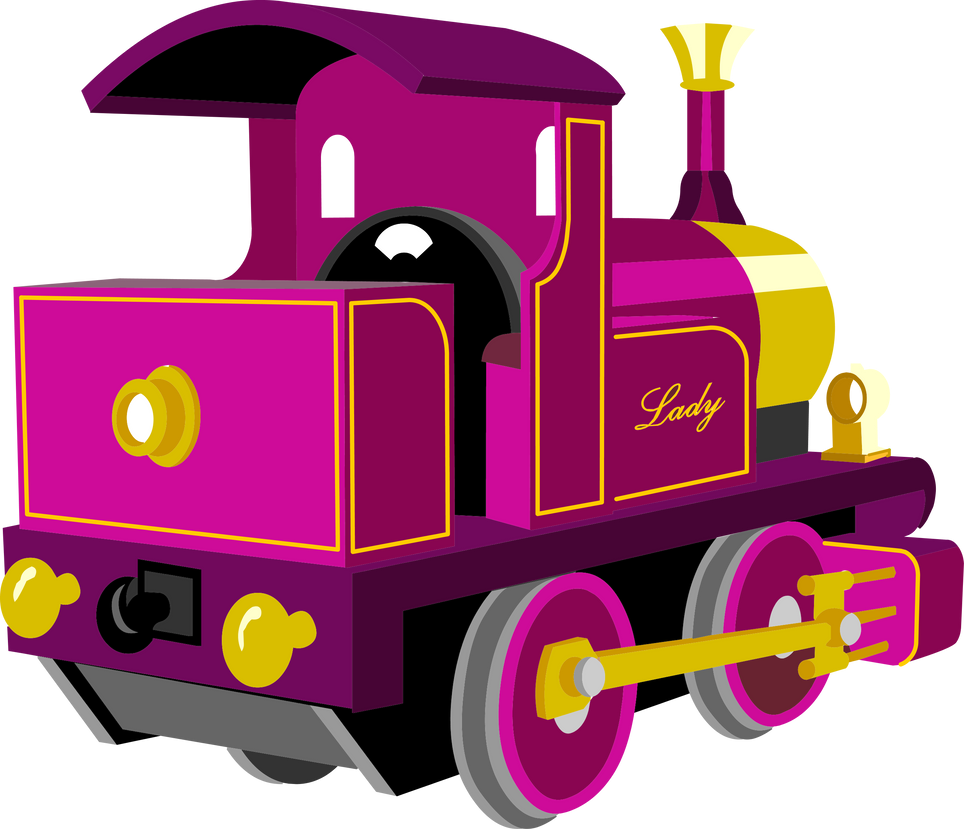 The Train Lady Barrington Il Lady 2005 Website Back-view Vector By Thethomaguy On Deviantart