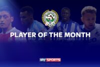Player Of The Month Icon Football Premium Vector