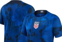 Usmnt White Warm Up Jersey Usmnt, Uswnt To Wear New Blue-heavy Away Jerseys