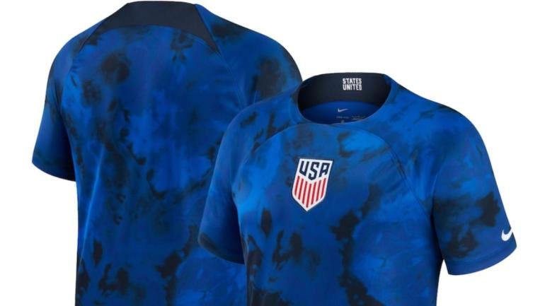 Usmnt White Warm Up Jersey Usmnt, Uswnt To Wear New Blue-heavy Away Jerseys