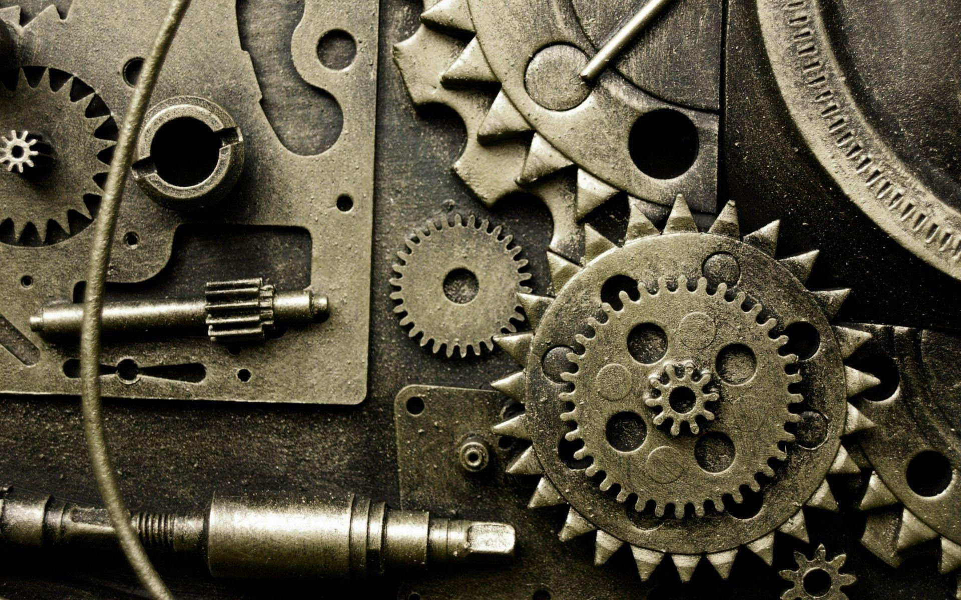 Machine Equipment Booth Background Premium Photo