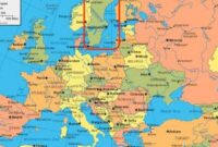 Zweden Kaart Europa Zweden Kaart Suecia Hoogte Físico